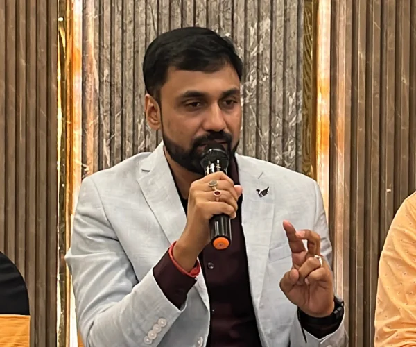Dr. Sabyasachi Saha speaking on the AI revolution and the Indian job market as a panelist at the EUPHORIA GenX Corporate Conclave 2026
